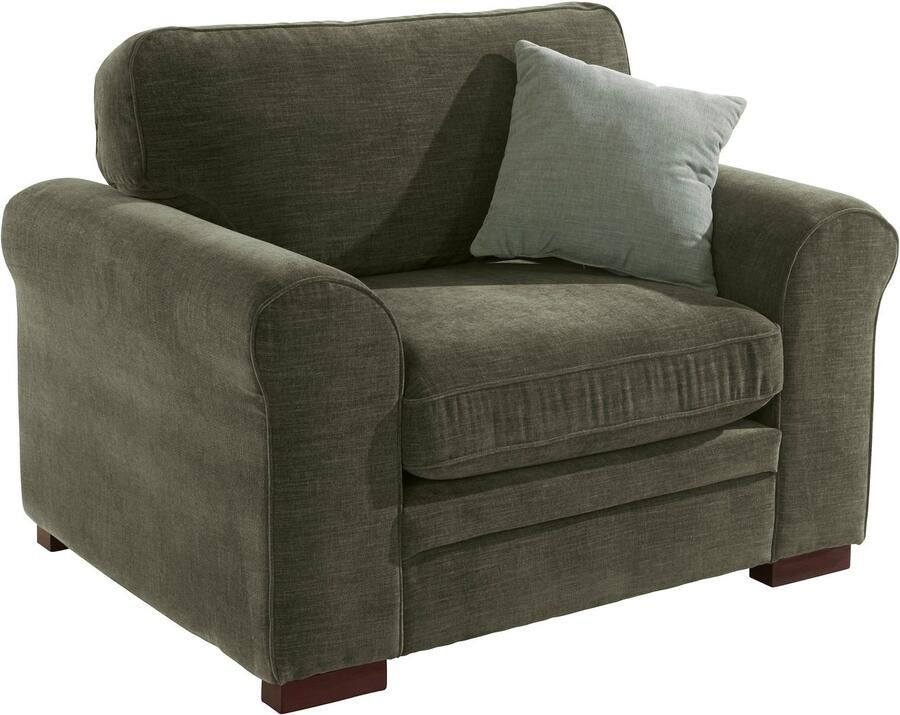Home affaire Fauteuil Broughton zachte bekleding passend bij de serie "broughton" in 3 soorten bekleding - Foto 4