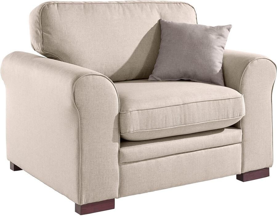 Home affaire Fauteuil Broughton zachte bekleding passend bij de serie "broughton" in 3 soorten bekleding - Foto 6