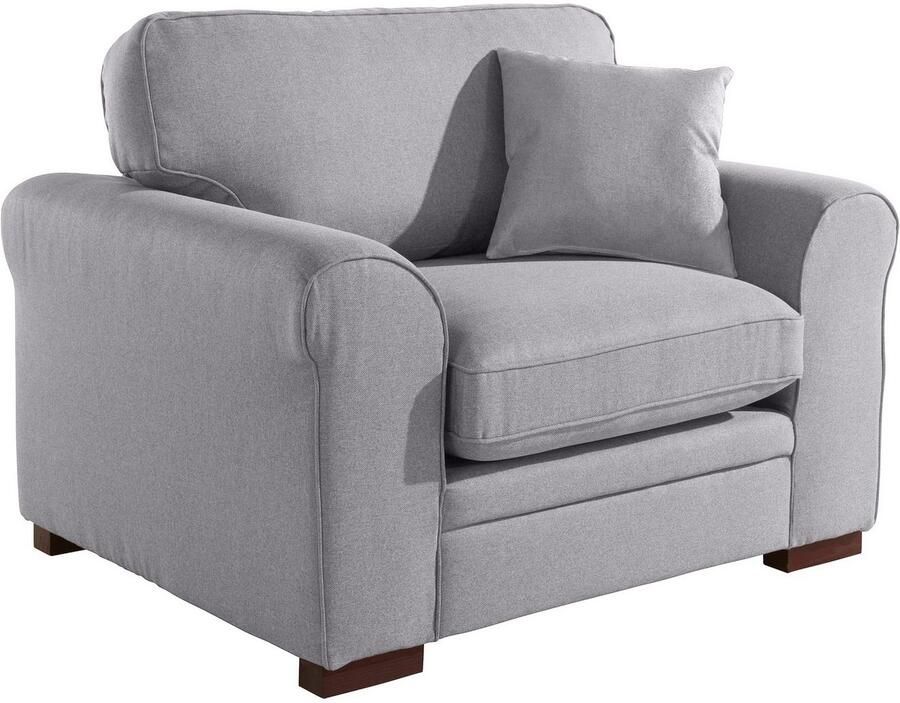 Home affaire Fauteuil Broughton zachte bekleding passend bij de serie "broughton" in 3 soorten bekleding - Foto 6