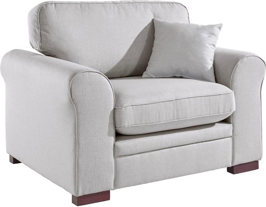 Home affaire Fauteuil Broughton zachte bekleding passend bij de serie "broughton" in 3 soorten bekleding - Foto 5