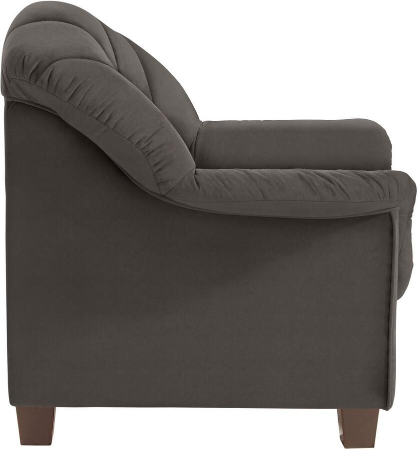 Home affaire Fauteuil Camelita tijdloos comfortabele armleuningen ook in leer breedte 93cm (set) - Foto 4