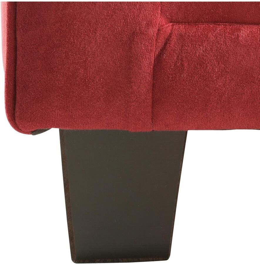 Home affaire Fauteuil Camelita tijdloos comfortabele armleuningen ook in leer breedte 93cm (set)