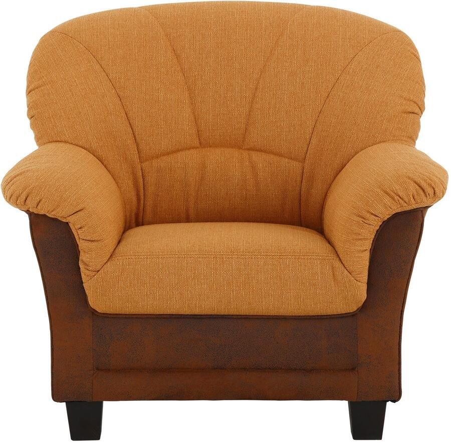 Home affaire Fauteuil Camelita tijdloos comfortabele armleuningen ook in leer breedte 93cm (set) - Foto 2