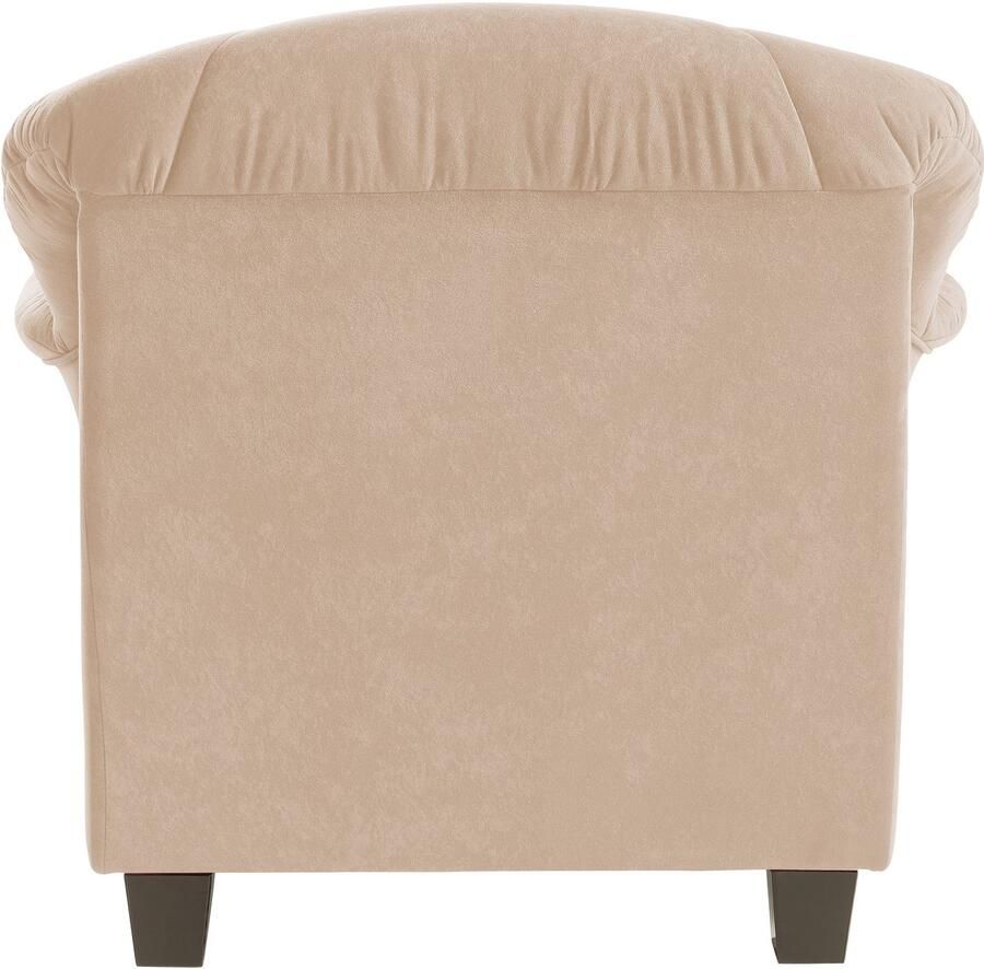 Home affaire Fauteuil Camelita tijdloos comfortabele armleuningen ook in leer breedte 93cm (set) - Foto 3