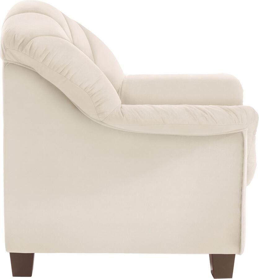 Home affaire Fauteuil Camelita tijdloos comfortabele armleuningen ook in leer breedte 93cm (set) - Foto 4