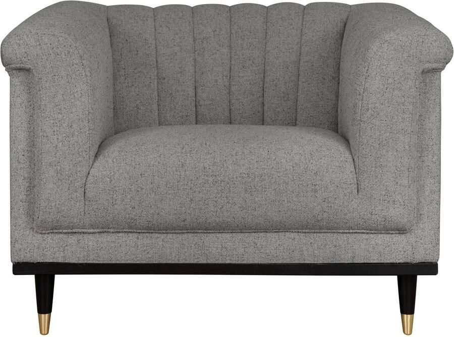 Home affaire Fauteuil Chamby met houten rand onder en stiksels bij de leuning - Foto 4