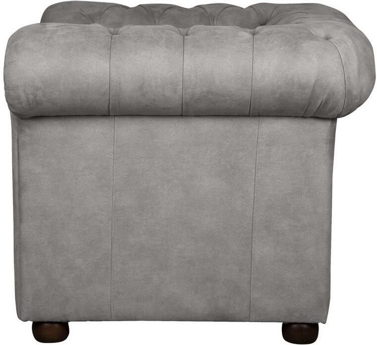 Home affaire Fauteuil CHARENTE Chesterfield golfsysteem afmetingen B D H: 105 89 74 cm - Foto 5