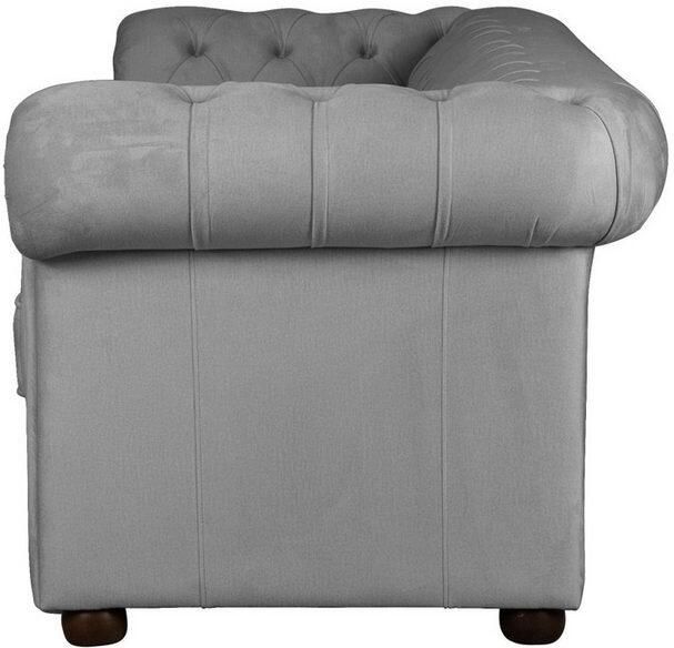 Home affaire Fauteuil CHARENTE Chesterfield golfsysteem afmetingen B D H: 105 89 74 cm - Foto 7
