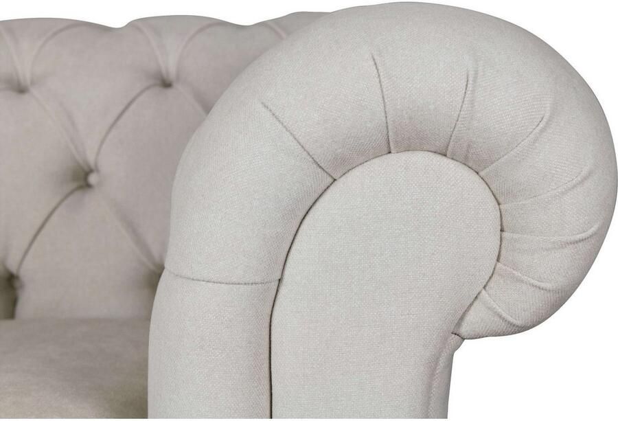 Home affaire Fauteuil CHARENTE Chesterfield golfsysteem afmetingen B D H: 105 89 74 cm - Foto 2