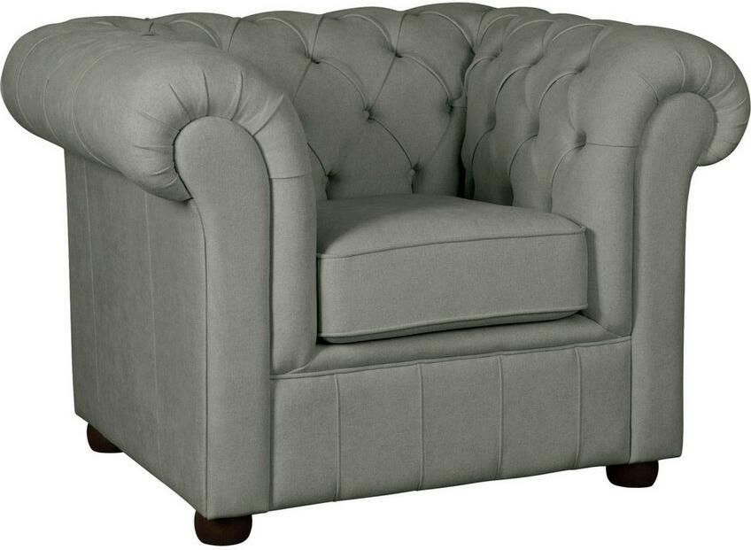 Home affaire Fauteuil CHARENTE Chesterfield golfsysteem afmetingen B D H: 105 89 74 cm - Foto 4