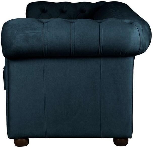 Home affaire Fauteuil CHARENTE Chesterfield golfsysteem afmetingen B D H: 105 89 74 cm - Foto 6