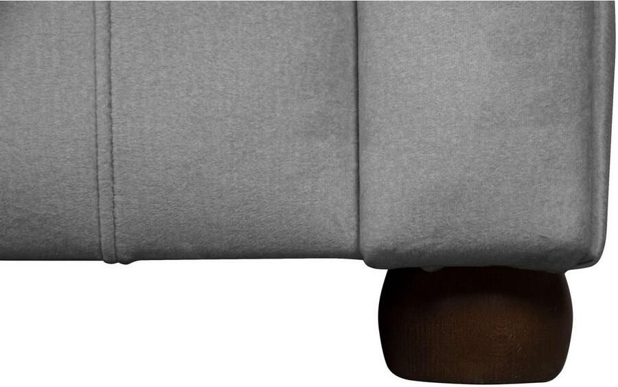 Home affaire Hocker CHARENTE Chesterfield poef afmetingen B D H: 55 55 73 cm