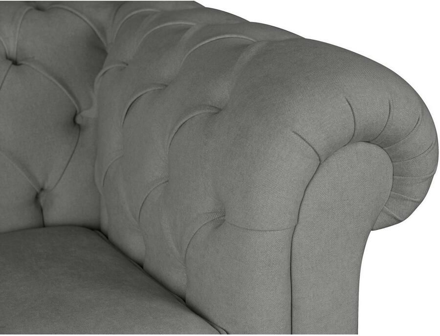 Home affaire Fauteuil CHARENTE Chesterfield golfsysteem afmetingen B D H: 105 89 74 cm