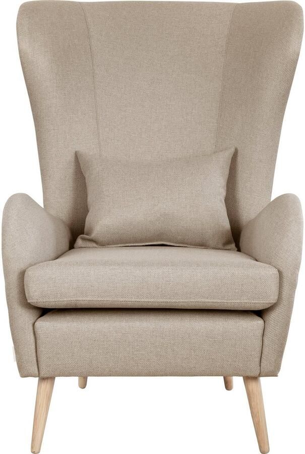 Home affaire Fauteuil Charles oorfauteuil groot en gezellig in een modern design - Foto 7