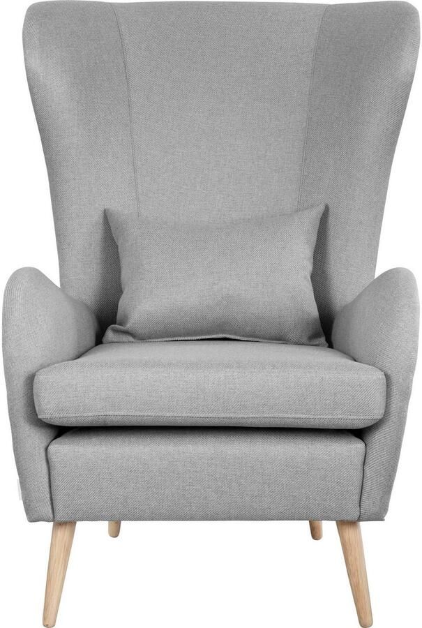 Home affaire Fauteuil Charles oorfauteuil groot en gezellig in een modern design - Foto 7