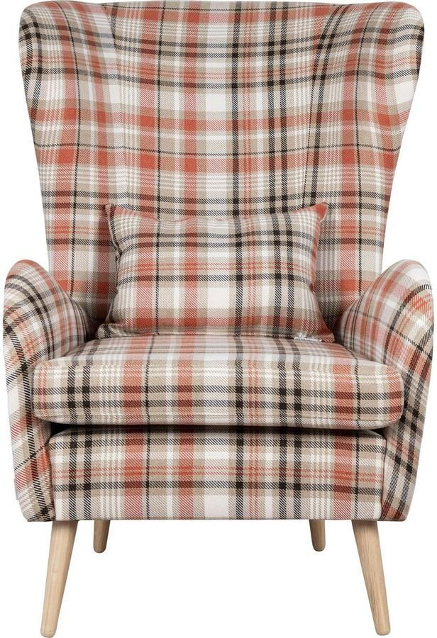 Home affaire Fauteuil Charles oorfauteuil groot en gezellig in een modern design - Foto 7