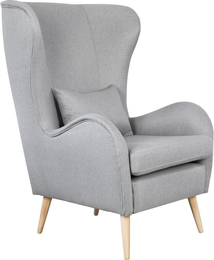 Home affaire Fauteuil Charles oorfauteuil groot en gezellig in een modern design - Foto 4