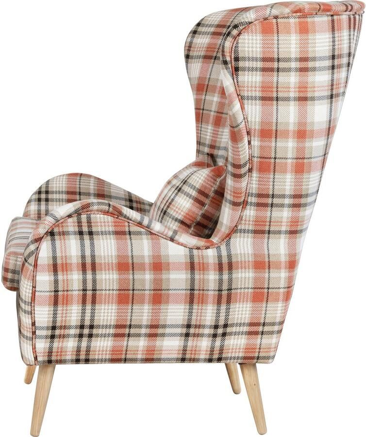 Home affaire Fauteuil Charles oorfauteuil groot en gezellig in een modern design - Foto 4