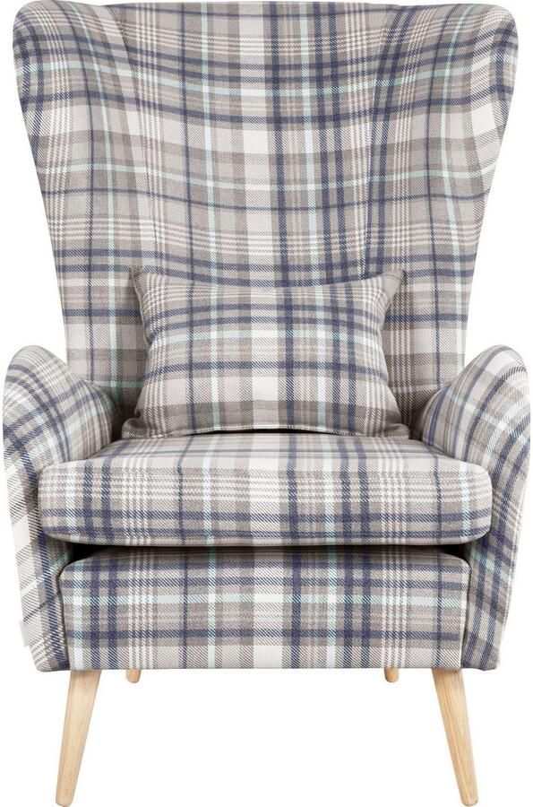 Home affaire Fauteuil Charles oorfauteuil groot en gezellig in een modern design - Foto 7