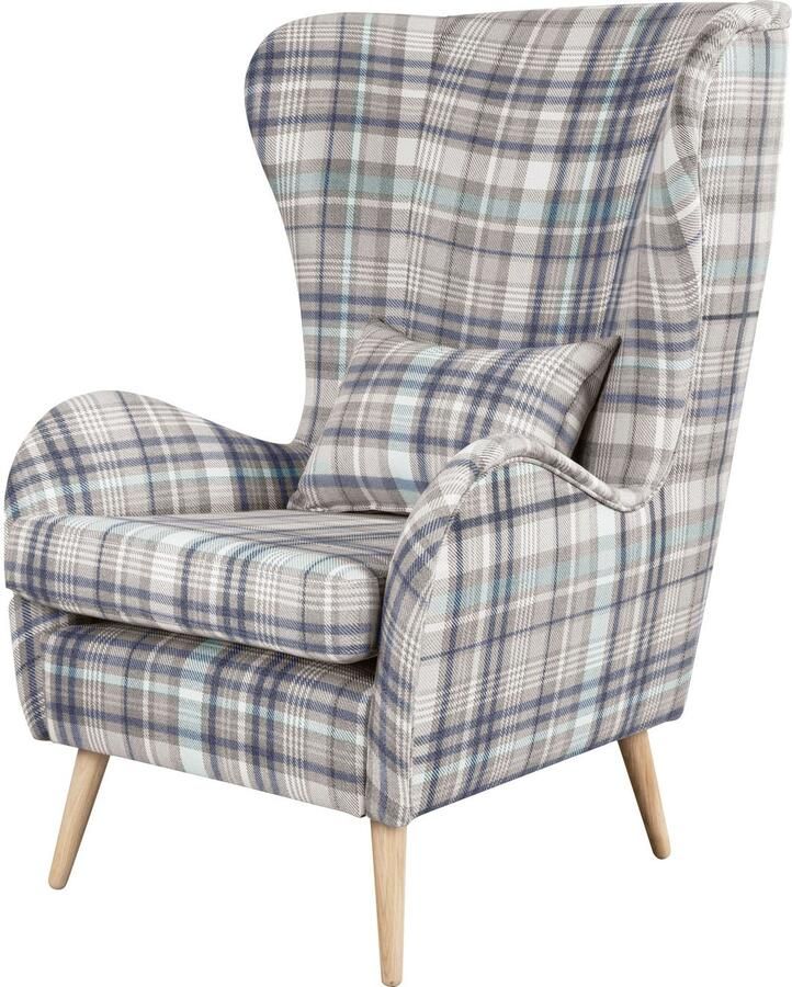 Home affaire Fauteuil Charles oorfauteuil groot en gezellig in een modern design - Foto 5