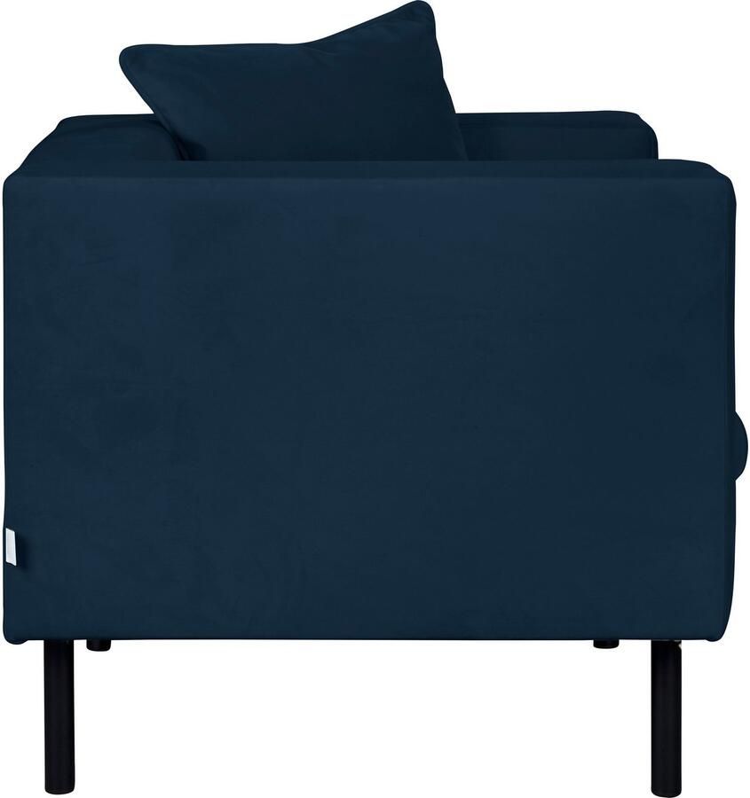 Home affaire Fauteuil Lillibeth cocktailsstoel loungesstoel afmetingen B D H: 90 74 83 cm Sierkussen als tweezijdig te gebruiken kussen 45x45 cm in fluwelige look of cord - Foto 4