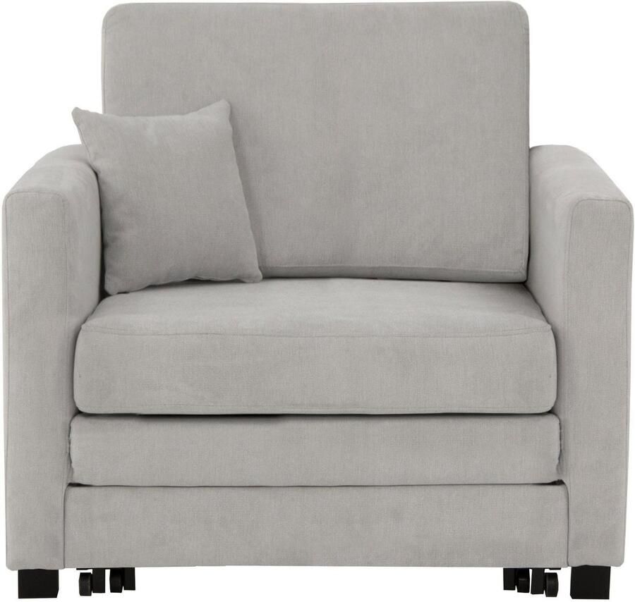 Home affaire Fauteuil Mexico slaapfauteuil met uittrekbare slaapfunctie bxdxh: 98x83x87 cm - Foto 2