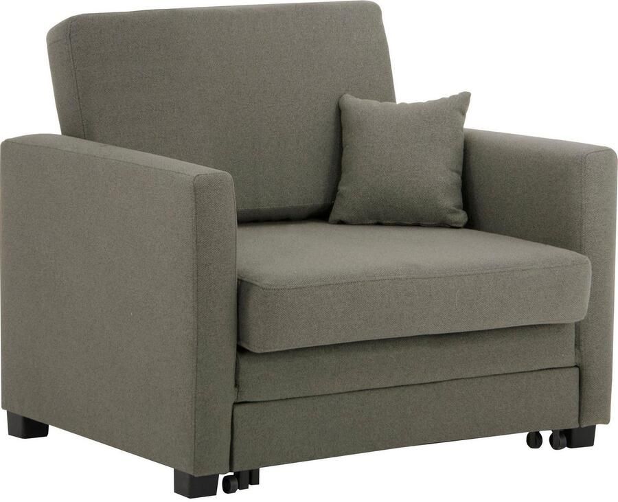 Home affaire Fauteuil Mexico slaapfauteuil met uittrekbare slaapfunctie bxdxh: 98x83x87 cm - Foto 2