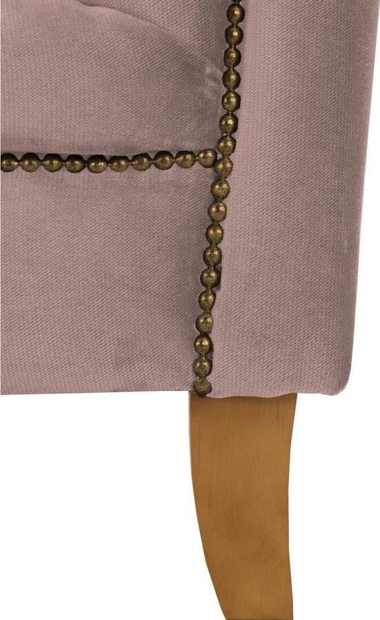 Home affaire Fauteuil Newport moderne Chesterfield met capitonnage achter opstaande naad en fijne armleuningen - Foto 6