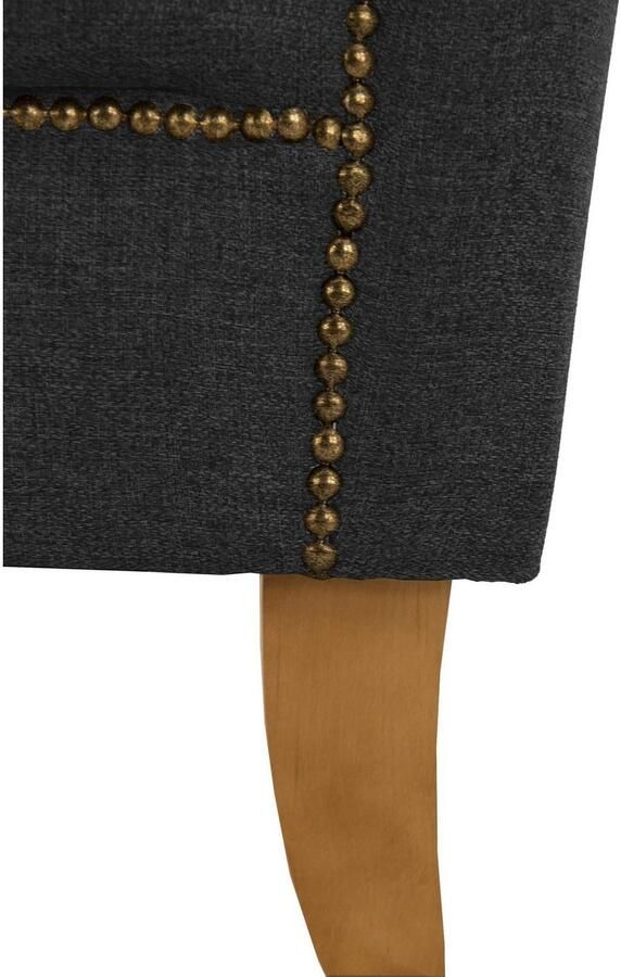 Home affaire Fauteuil Newport moderne Chesterfield met capitonnage achter opstaande naad en fijne armleuningen - Foto 5