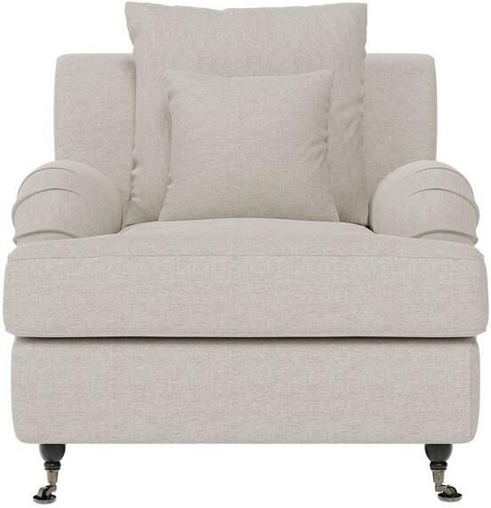 Home affaire Fauteuil NORIN twee soorten poten: voor wieltjes aan de achterkant houten poten - Foto 5