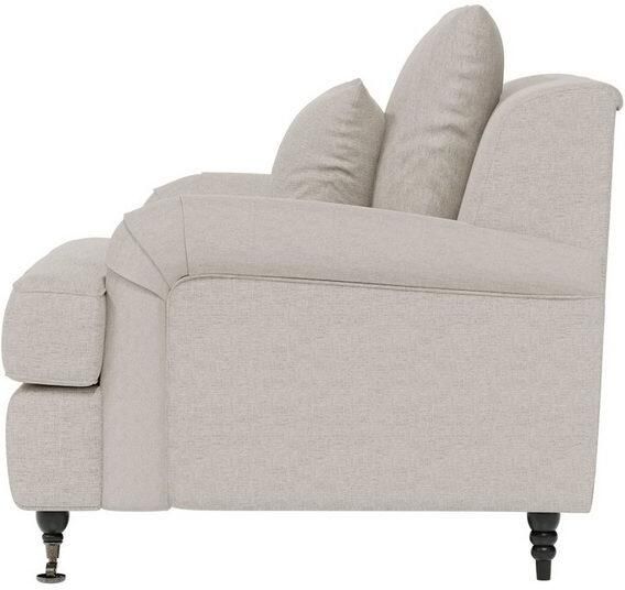 Home affaire Fauteuil NORIN twee soorten poten: voor wieltjes aan de achterkant houten poten - Foto 6