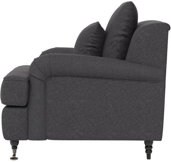 Home affaire Fauteuil NORIN twee soorten poten: voor wieltjes aan de achterkant houten poten - Foto 6