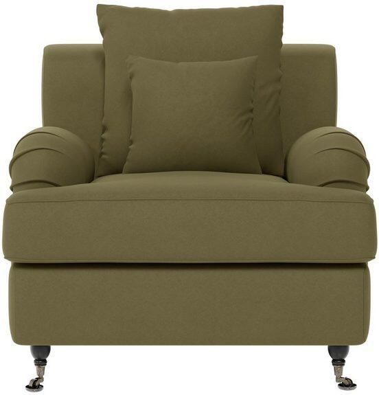 Home affaire Fauteuil NORIN twee soorten poten: voor wieltjes aan de achterkant houten poten - Foto 5