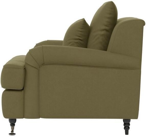 Home affaire Fauteuil NORIN twee soorten poten: voor wieltjes aan de achterkant houten poten - Foto 6