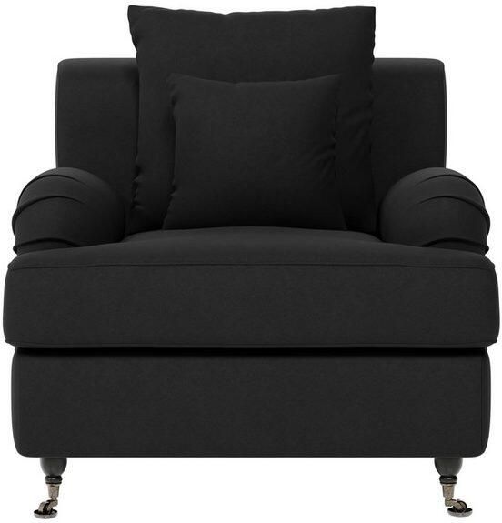 Home affaire Fauteuil NORIN twee soorten poten: voor wieltjes aan de achterkant houten poten - Foto 4