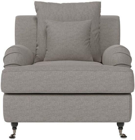 Home affaire Fauteuil NORIN twee soorten poten: voor wieltjes aan de achterkant houten poten - Foto 5