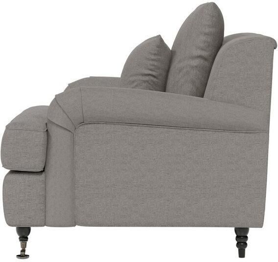 Home affaire Fauteuil NORIN twee soorten poten: voor wieltjes aan de achterkant houten poten - Foto 6