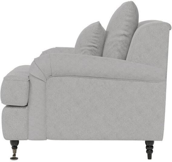 Home affaire Fauteuil NORIN twee soorten poten: voor wieltjes aan de achterkant houten poten - Foto 6