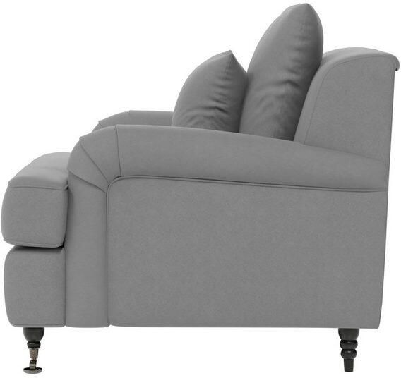 Home affaire Fauteuil NORIN twee soorten poten: voor wieltjes aan de achterkant houten poten - Foto 6