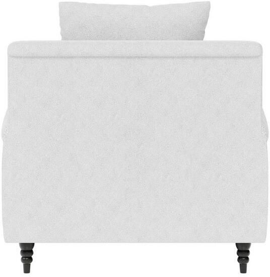 Home affaire Fauteuil NORIN twee soorten poten: voor wieltjes aan de achterkant houten poten - Foto 7