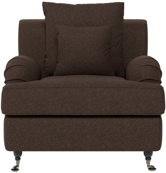 Home affaire Fauteuil NORIN twee soorten poten: voor wieltjes aan de achterkant houten poten - Foto 4