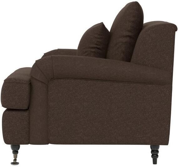 Home affaire Fauteuil NORIN twee soorten poten: voor wieltjes aan de achterkant houten poten - Foto 5