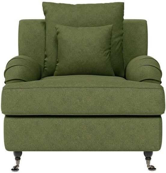 Home affaire Fauteuil NORIN twee soorten poten: voor wieltjes aan de achterkant houten poten - Foto 5