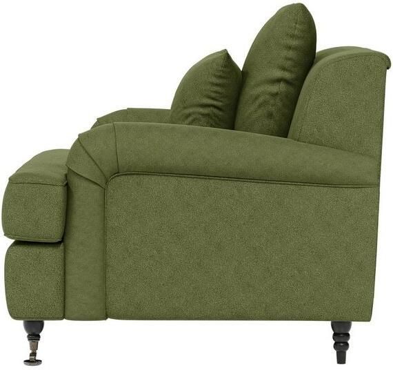 Home affaire Fauteuil NORIN twee soorten poten: voor wieltjes aan de achterkant houten poten - Foto 6