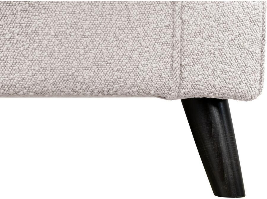 Home affaire Fauteuil Ohrensessel CHISTELLE optioneel met poef met golfondersteuning afmetingen: b d h: 81 87 99 cm - Foto 3