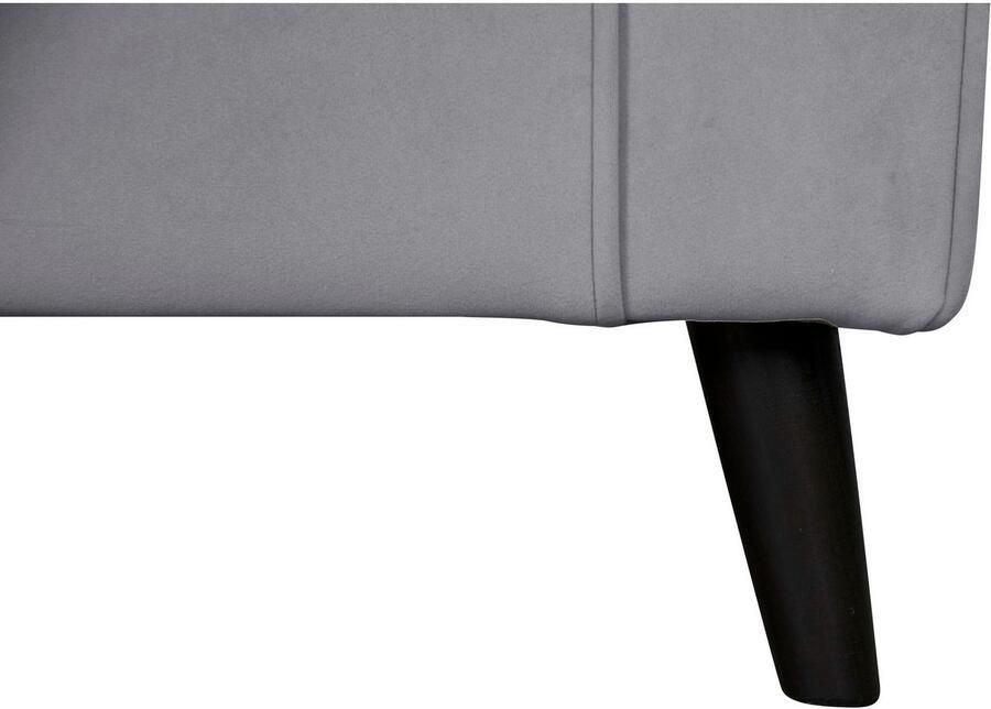 Home affaire Fauteuil Ohrensessel CHISTELLE optioneel met poef met golfondersteuning afmetingen: b d h: 81 87 99 cm - Foto 3