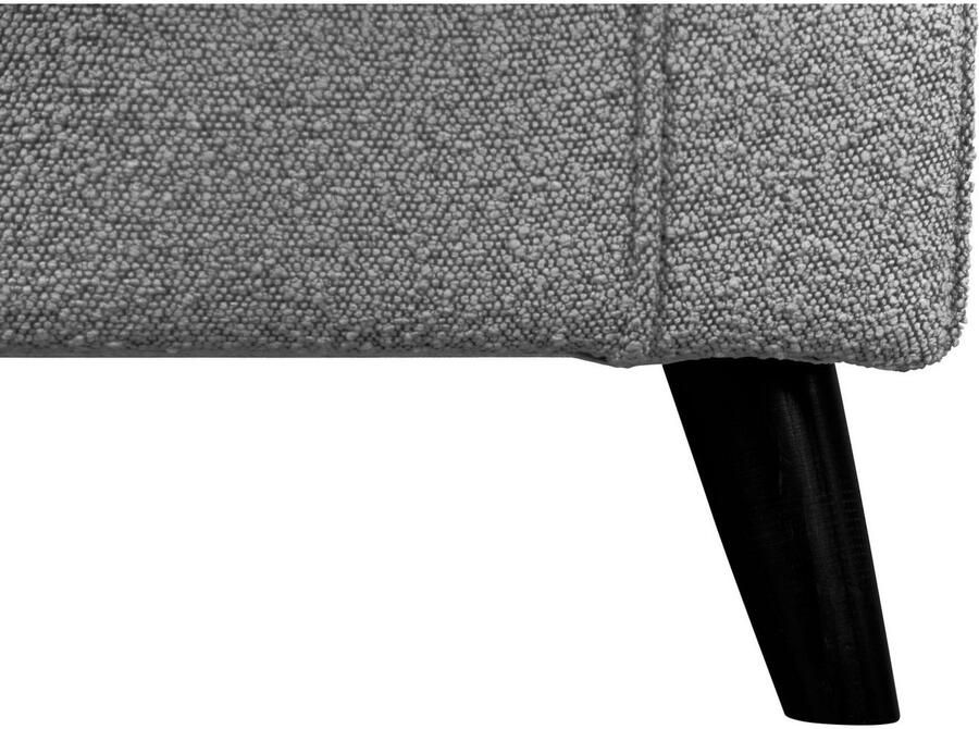 Home affaire Fauteuil Ohrensessel CHISTELLE optioneel met poef met golfondersteuning afmetingen: b d h: 81 87 99 cm - Foto 3