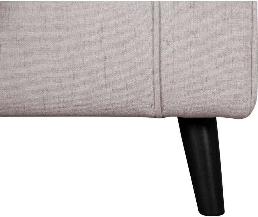 Home affaire Fauteuil Ohrensessel CHISTELLE optioneel met poef met golfondersteuning afmetingen: b d h: 81 87 99 cm - Foto 3