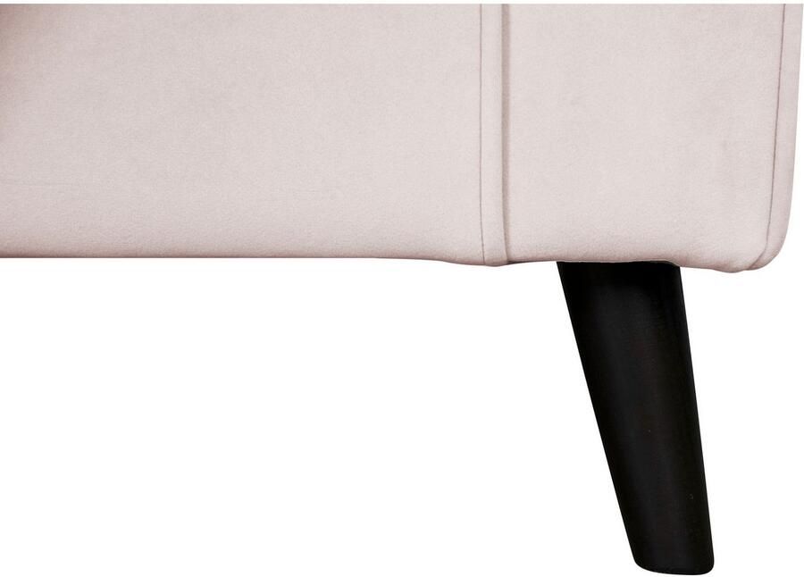 Home affaire Fauteuil Ohrensessel CHISTELLE optioneel met poef met golfondersteuning afmetingen: b d h: 81 87 99 cm - Foto 3