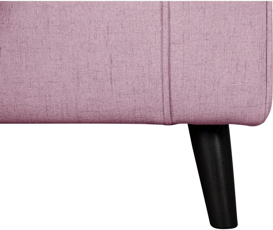 Home affaire Fauteuil Ohrensessel CHISTELLE optioneel met poef met golfondersteuning afmetingen: b d h: 81 87 99 cm - Foto 3